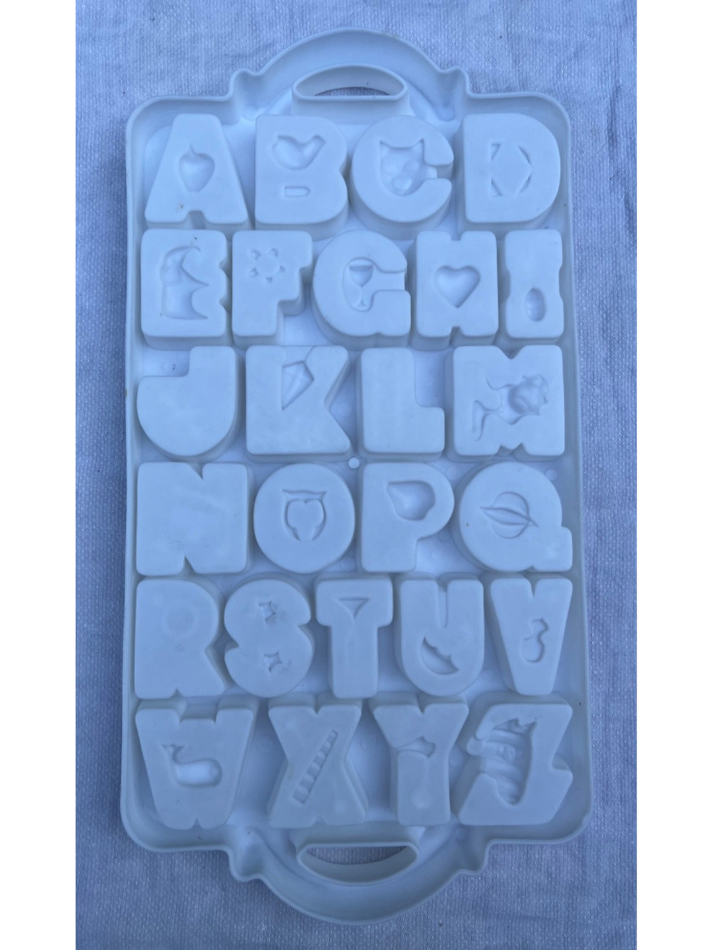 Easy as ABC Gelatin Mold New Sealed Giftco Inc Alphabet Letters Dishwasher Safe